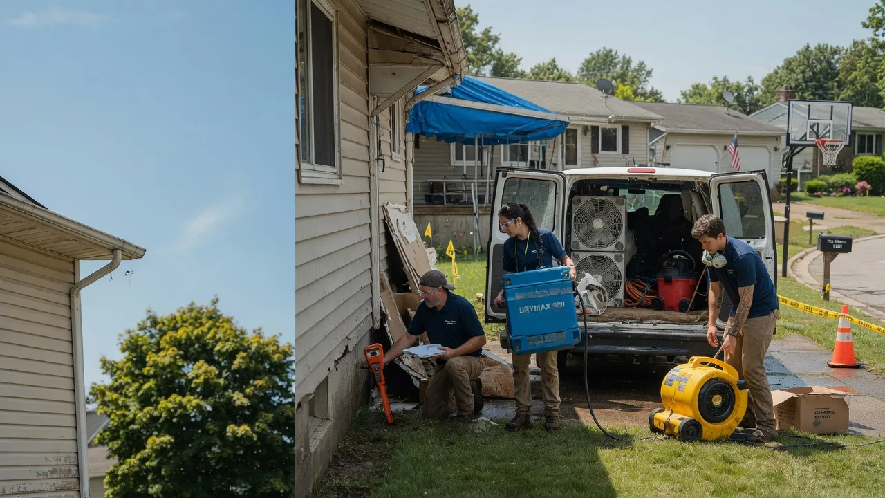 Ceiling Leak Cleanup in Bay City, MI near me